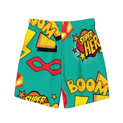 Recycled Swim Trunks - Super Hero - Image 2