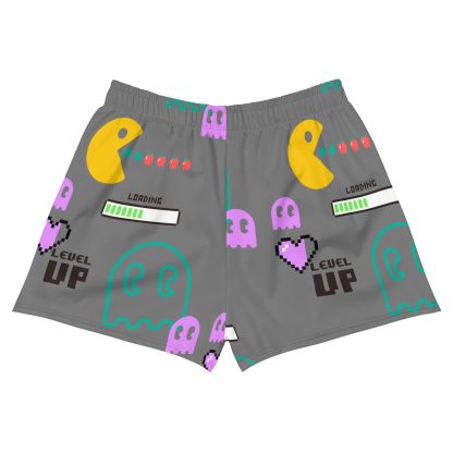 Unisex Athletic Shorts - Pacman - Image 2