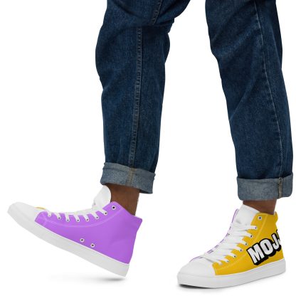 Men’s high top canvas shoes - Image 2