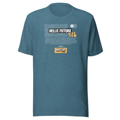 Unisex t-shirt - Hello Future - Image 5